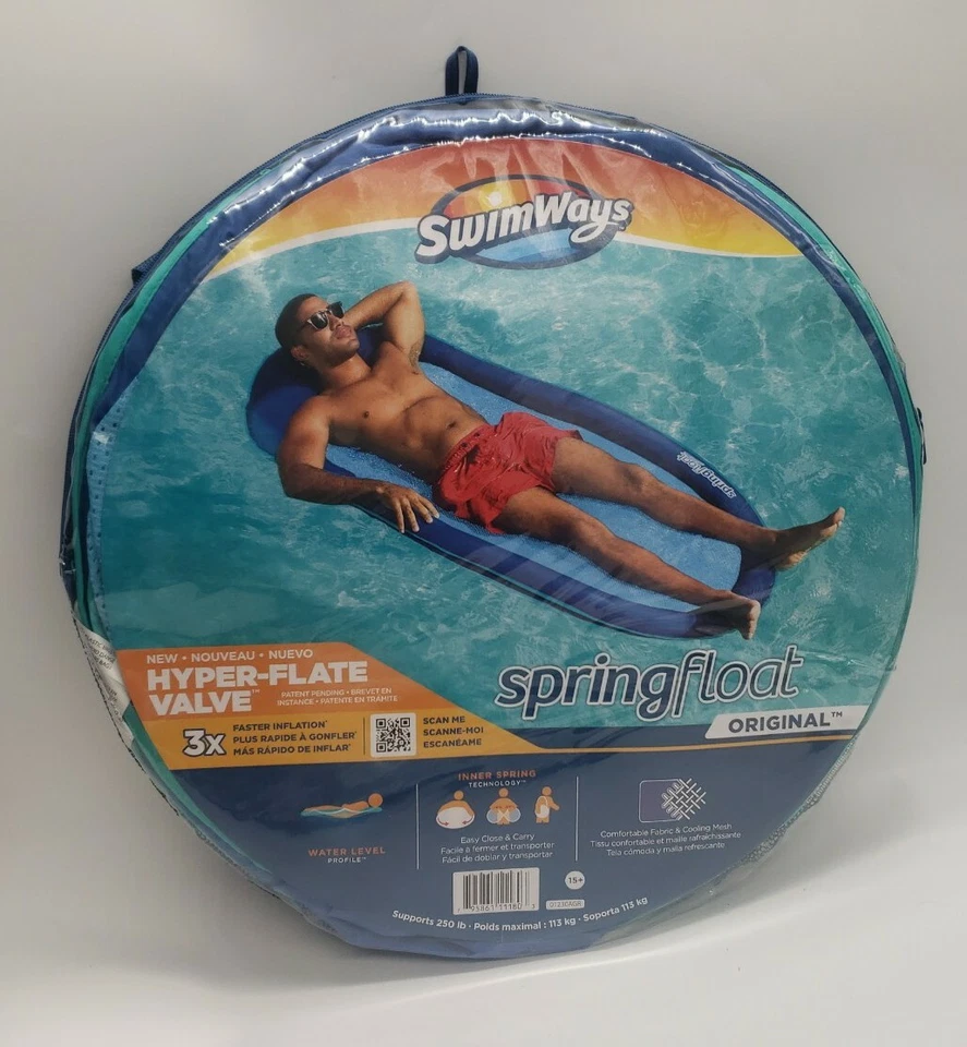 SwimWays 6061738 Spring Float - Blue