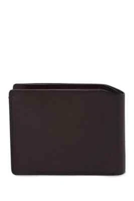 Cartera de cuero marrón sin forro John Varvatos Collection Bushwick Foto 1 de 4