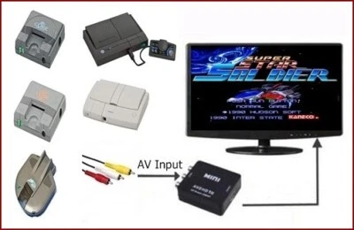 RCA AV HDTV TV Adapter Converter For Turbo Duo SuperGrafx PC Engine DUO-R & RX - Image 1 of 3