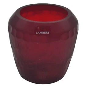 Lambert Teelichthalter Sonder-Edition rot geschliffen Handarbeit Nr.2 - Bild 1 von 1