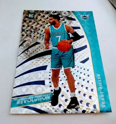 2020-21 Grant Riller Panini Revolution GRROVE Parallel ROOKIE #117 Hornets MINT - Image 1 of 2