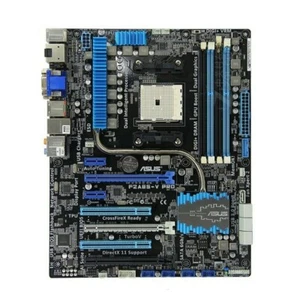 For ASUS F2A85-V PRO AMD FM2 DDR3 ATX Motherboard Tested - Picture 1 of 3