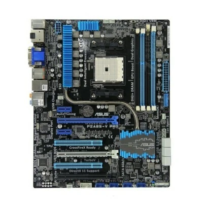 For ASUS F2A85-V PRO AMD FM2 DDR3 ATX Motherboard Tested - Image 1 of 3