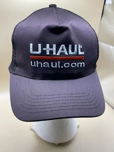 Men’s Brown U-Haul-u-Haul.Com Trucker Cap/Hat Embroidered -Mesh Back - Picture 1 of 6