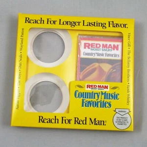 Red Man Country Music Favorites Cassette Tape Vince Gill, Keith Whitley, Tippin - Picture 1 of 2