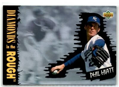 Phil Hiatt Kansas City Royals 1993 Upper Deck Diamond Gallery #33 - Image 1 of 2