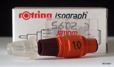 Rotring 751 100 isograph m 1,00 mm - Zeichenkegel / replacement nib - NOS  - Bild 1 von 4