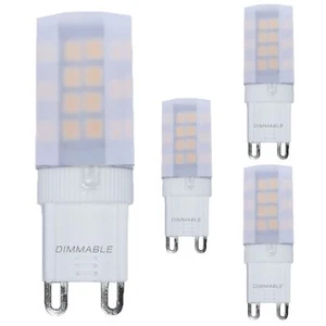 Diodesy 4PK G9 LED Light Bulb, 4.5W, 40W, 3000K, 340LM, CRI80 - Picture 1 of 4