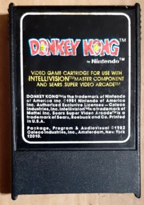 Coleco Donkey Kong Cartridge Only (Intellivision) 1982 VG Shape - Picture 1 of 2