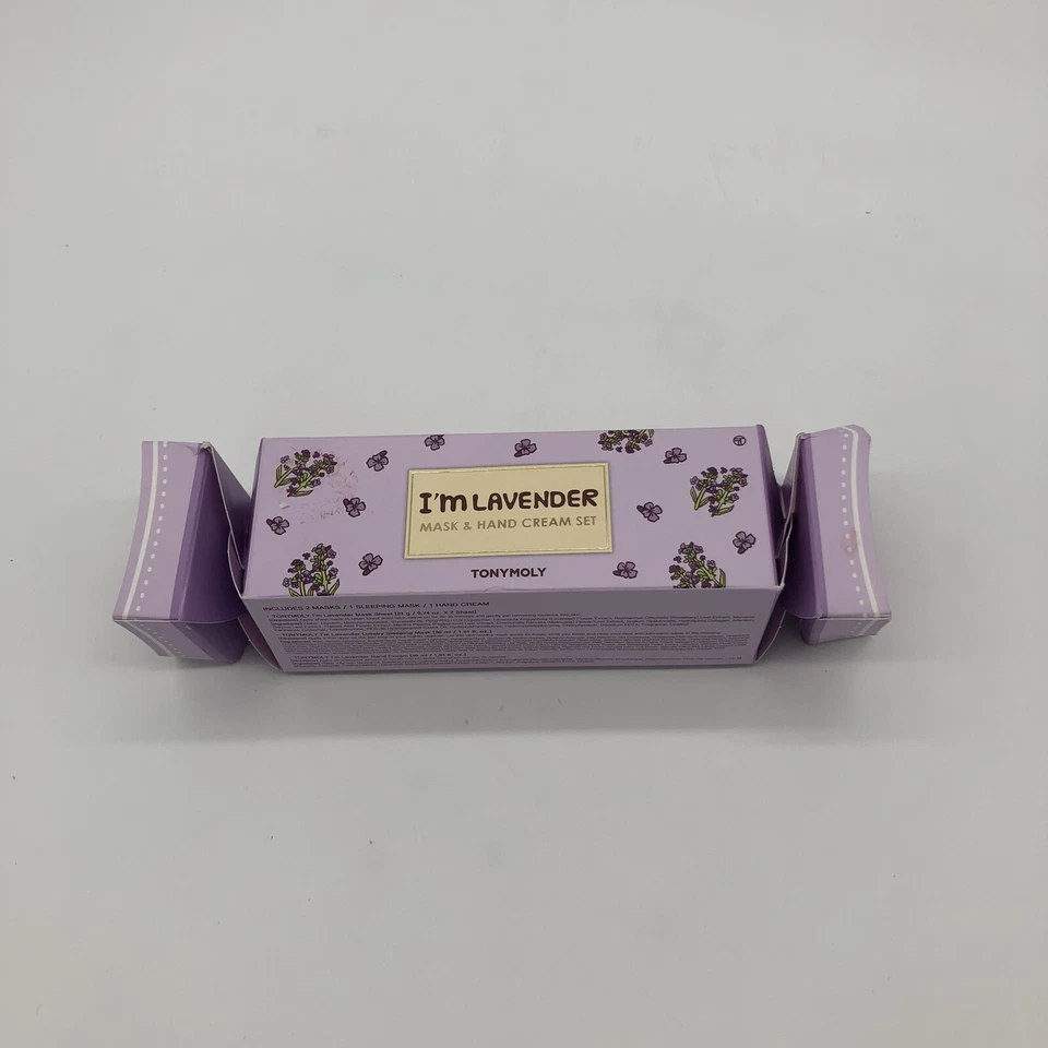 Tony Moly I'm Lavender Mask And Hand Cream  Set New In Box - Image 1 of 4