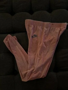 Nike Girls Youth Leggings Dri Fit Size L Pink - Picture 1 of 8