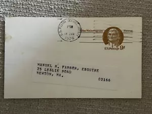 US-Postkarte #UX69 postalisch gebraucht - selten - APS lebenslanges Mitglied - Bild 1 von 2
