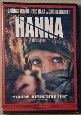 NEW- Hanna DVD Saoirse Ronan, Eric Bana, Cate Blanchett & Michelle Dockery - Image 1 of 3