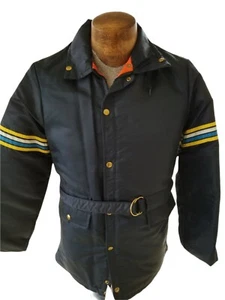 NUEVO CON ETIQUETAS DE COLECCIÓN CITATION "Billy Boy" Chaqueta de Nylon con Cremallera Frontal para Hombres Talla 18 Hecha en EE. UU. - Imagen 1 de 12