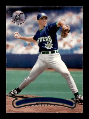 1996 Topps Stadium Club Silver #156 Steve Sparks Brewers NEAR MINT *1p - Image 1 of 2