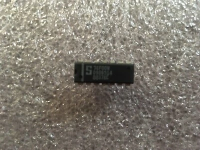 74F00N IC NAND GATE 4-CHANNEL QUAD 2-INPUT 14-PIN DIP (5 PER LOT) - Image 1 of 4