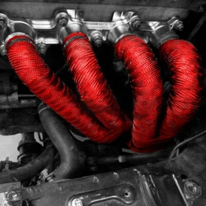 Car Accessories Exhaust Pipe Wrap Heat Tape Auto Insulation Thermal Cloth 1.5m - Picture 1 of 10