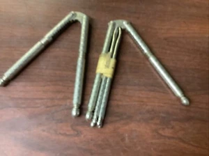 2 Vintage HMO Nutcracker Nut Cracker Shellfish Cracker With 4 Picks - Picture 1 of 4