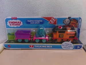 Thomas and Friends All Engines Go Trackmaster Motorized Railway Talking Nia US - Picture 1 of 6
