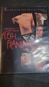 FLESH FOR FRANKENSTEIN (1973) CRITERION COLLECTION DVD UDO KIER RARE OOP - Picture 1 of 10