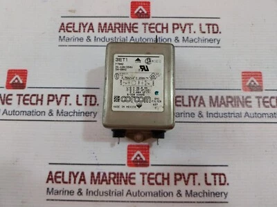 CORCOM 3ET1 EMI Filter 3A, 120/250V 50-60HZ - Bild 1 von 4