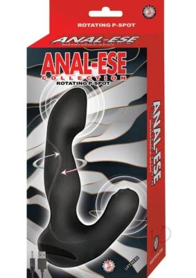  Anal Ese Coll Rotating Pspot Vibe Black  - Image 1 of 3