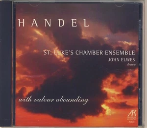 Handel - John Elwes, St. Luke's Chamber Ensemble: With Valour Abounding Like New - Picture 1 of 2