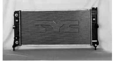 Conjunto de radiador TYC 2837 para Chevrolet Impala 5,3 L V8 transmisión automática modelos 2006-2008 Foto 1 de 3