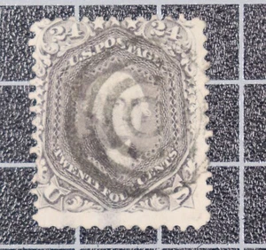 Scott 78 - 24 centavos Washington - Bonito Estampilla - Usado - SCV - $400.00 - Imagen 1 de 2