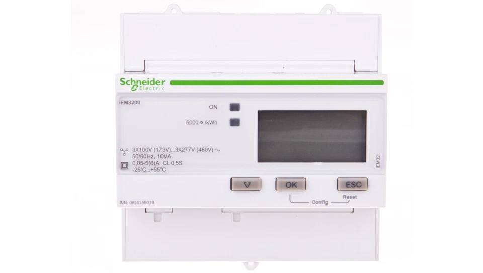 Electricity meter 1/3-phase 5A transformer 100-277 / 173-480V class 0.5S  /T2UK - Image 1 of 1