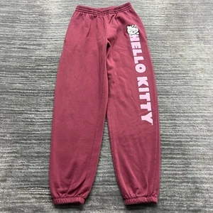 Hello Kitty Sweatpants Size XS Youth Girls Jogger Active Gym Running Workout - Picture 1 of 9