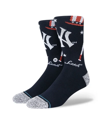 NEW Stance New York Yankees Landmark Crew Socks Men's Size Large 9-13 NWT Cover