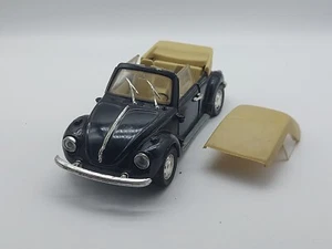 Volkswagen Beetle Maggiolino Cabrio Nero 1:25 Polistil NO BOX - Foto 1 di 4