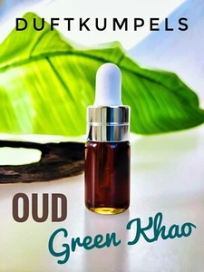 Oud Green Khao 3ml reine Essenz - DUFTKUMPELS Agarwood Öl Oil Oudh Top Quality!!