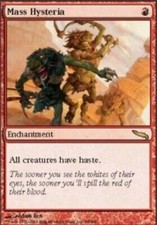 Japanese Mass Hysteria ~ Near Mint Mirrodin Foreign MTG Magic UltimateMTG Red Ca