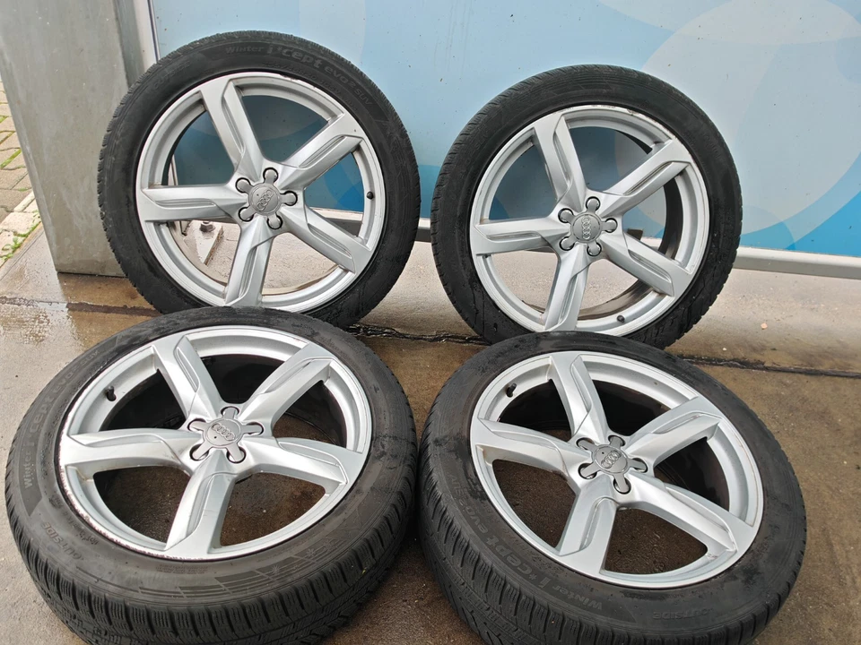 Original Audi SQ5 8R S-Line Q5 Alu Felgen Winter Räder  255 45 20 Winterreifen - Bild 1 von 1