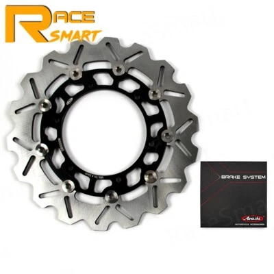 Rotor de disco de freno delantero 1 pieza para Yamaha XV950 ABS / XVS1300 personalizado 2014 2015 2016 Foto 1 de 4