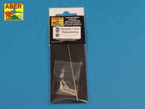 ABER Models 16159 - 1:16 German 1,4 m Stabantenne - Neu - Picture 1 of 1