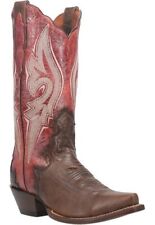 Stivali in pelle Dan Post bicolor da donna western boots - numero 40