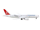 Boeing 787-9 Commercial Aircraft Turkish Airlines White w Red Tail 1/400 Diecast