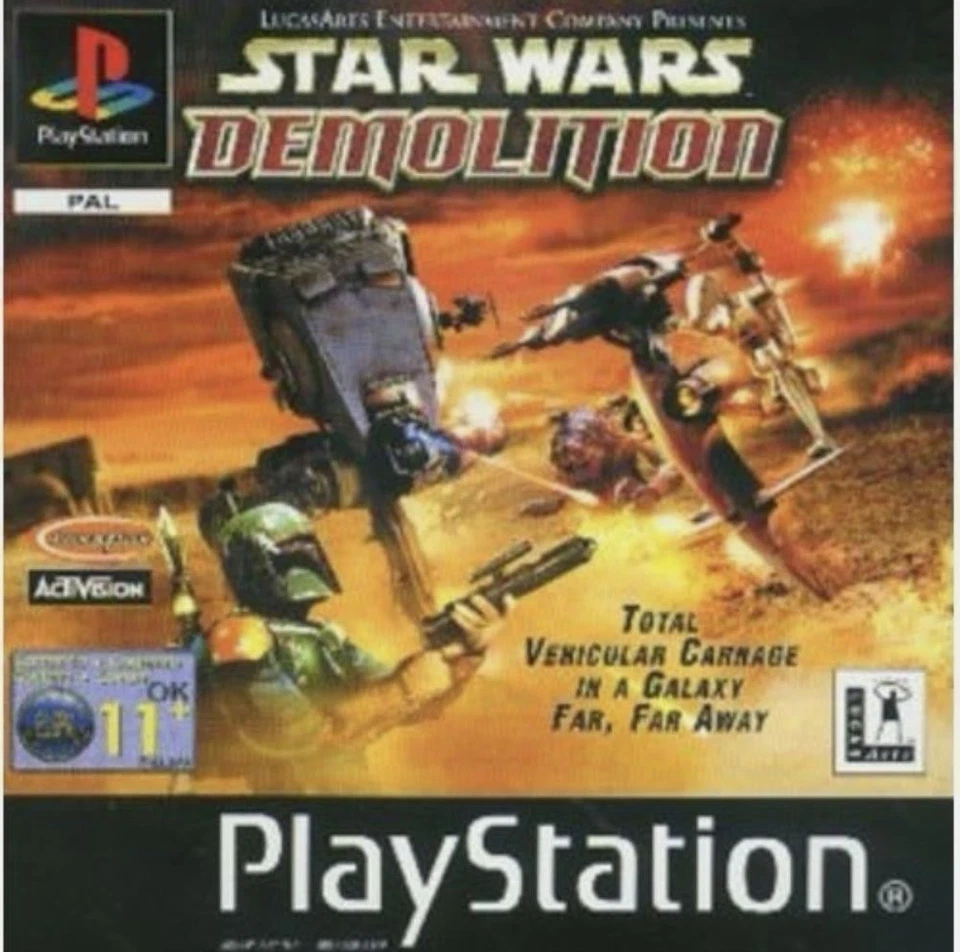 Star Wars Demolition (Sony PlayStation 1, 2000) FREE SHIPPING - Image 1 of 1