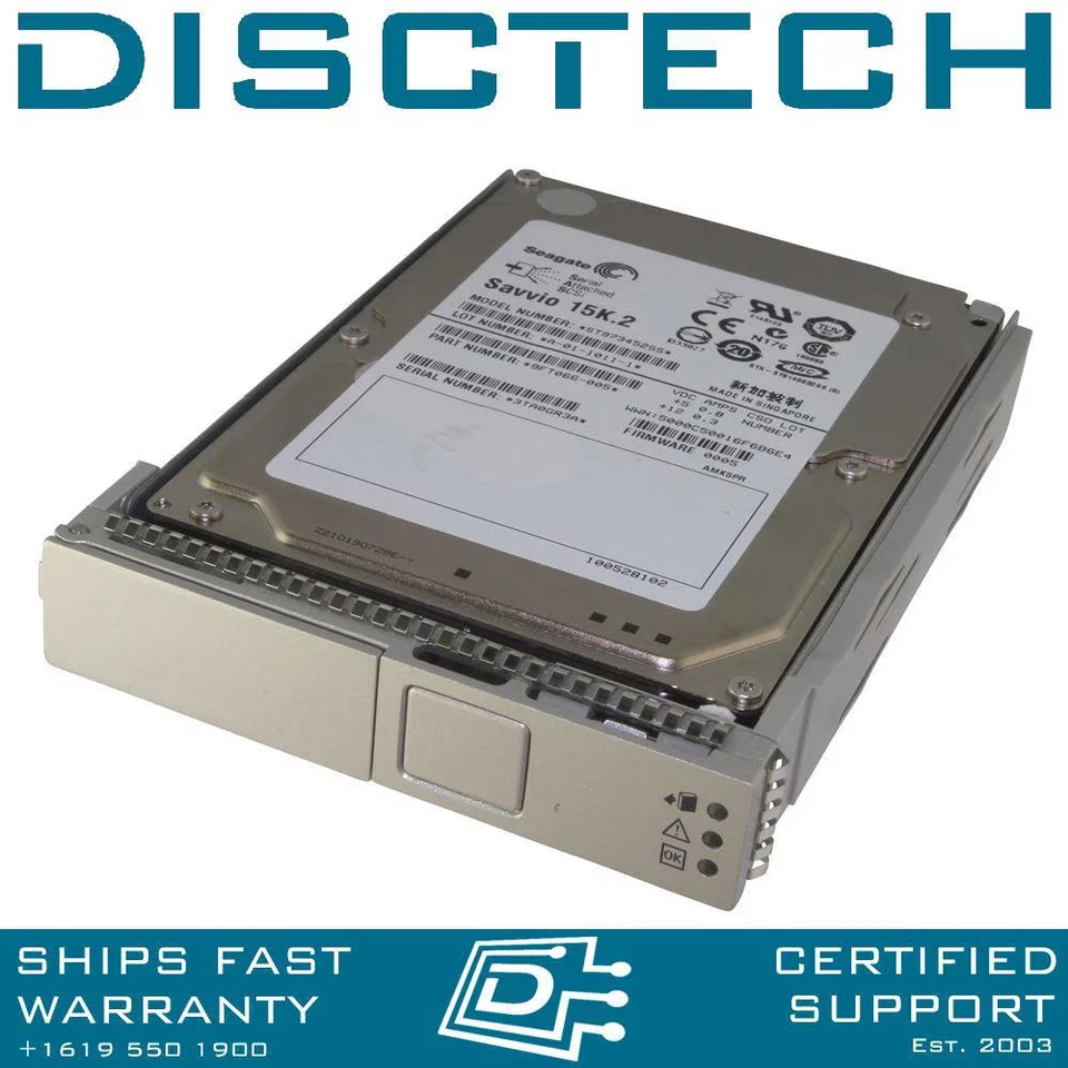 Sun 3rd Party Compatible 540-7307 SFF SAS Hard Drive Kit - Image 1 of 3