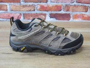 Men's Merrell Moab 3 Walnut Leather Hiking Shoe *J035893/W SIZES & WIDTHS - Picture 1 of 7