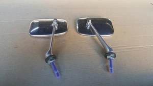 NEW FORD TRANSIT MK1 VAN CHROME WING DOOR MIRRORS - Picture 1 of 8