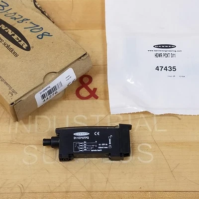 Banner D11EP6FPQ D11 EXPERT Series Plastic Fiber Optic - NEW - Image 1 of 4