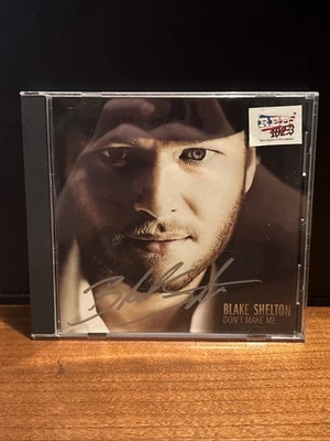 Blake Shelton Don’t Make Me Signed Single Cd Radio Rare Promo Autographed Foto 1 de 4