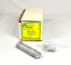 HO/HOn3 ROUNDHOUSE SHAY STRAIGHT BOILER BACKDATE KIT WALKER MODEL SERVICES - Picture 1 of 3