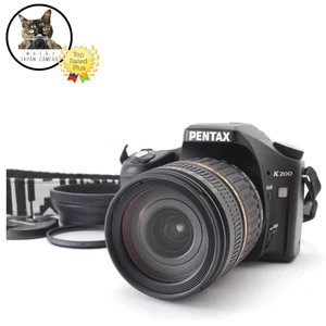 [ MINT ] Pentax K200D 10.2MP Digital SLR Camera Body Black From JAPAN - Picture 1 of 9