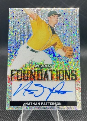 2019 Leaf Flash Foundations Nathan Patterson #FF2-NP1 Auto - Image 1 of 2