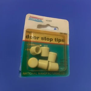 Door Stop Tips V230T National Vintage Factory Sealed Pack of 4 - Picture 1 of 2